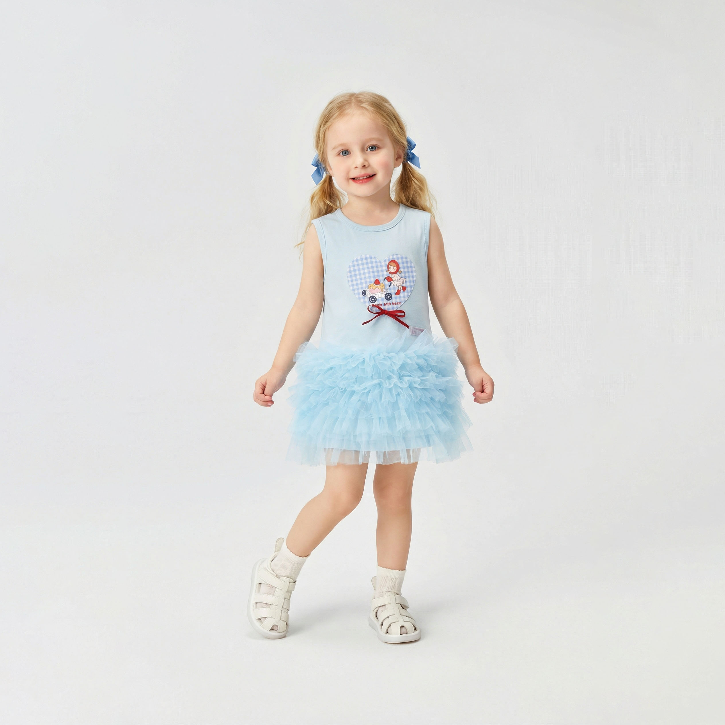 Little Red Riding Hood Tulle Dress Girl