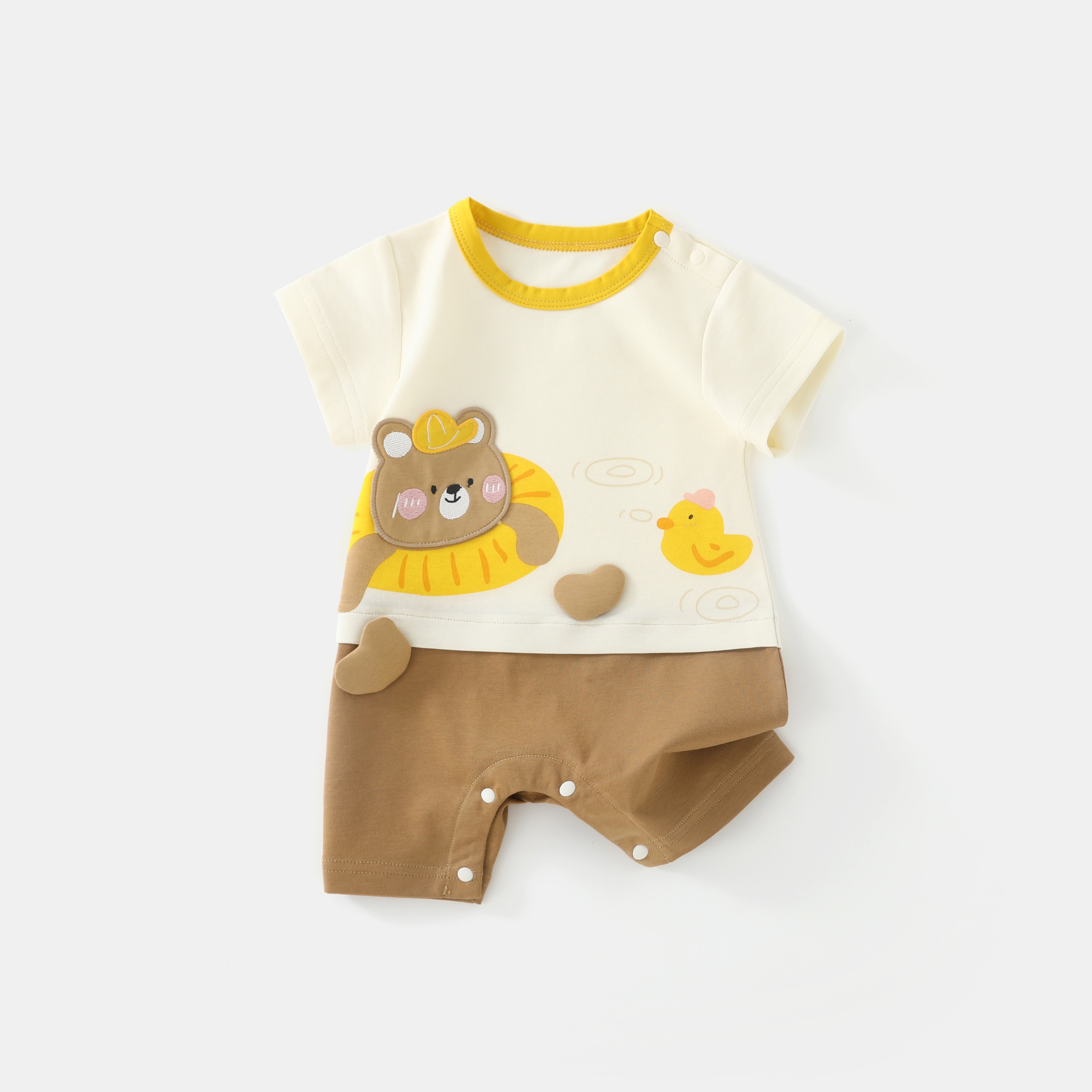 Swimming Bear Jumpsuit Boy