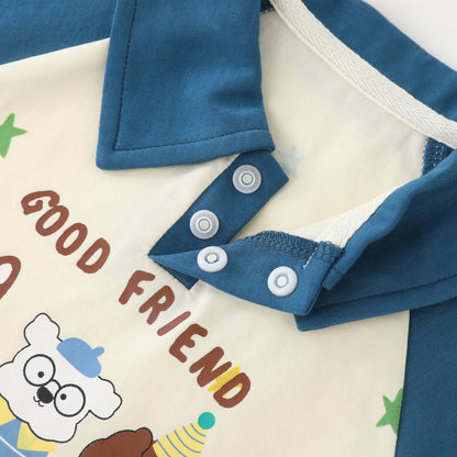 Three Dogs Weather Station Polo Jumpsuit Boy