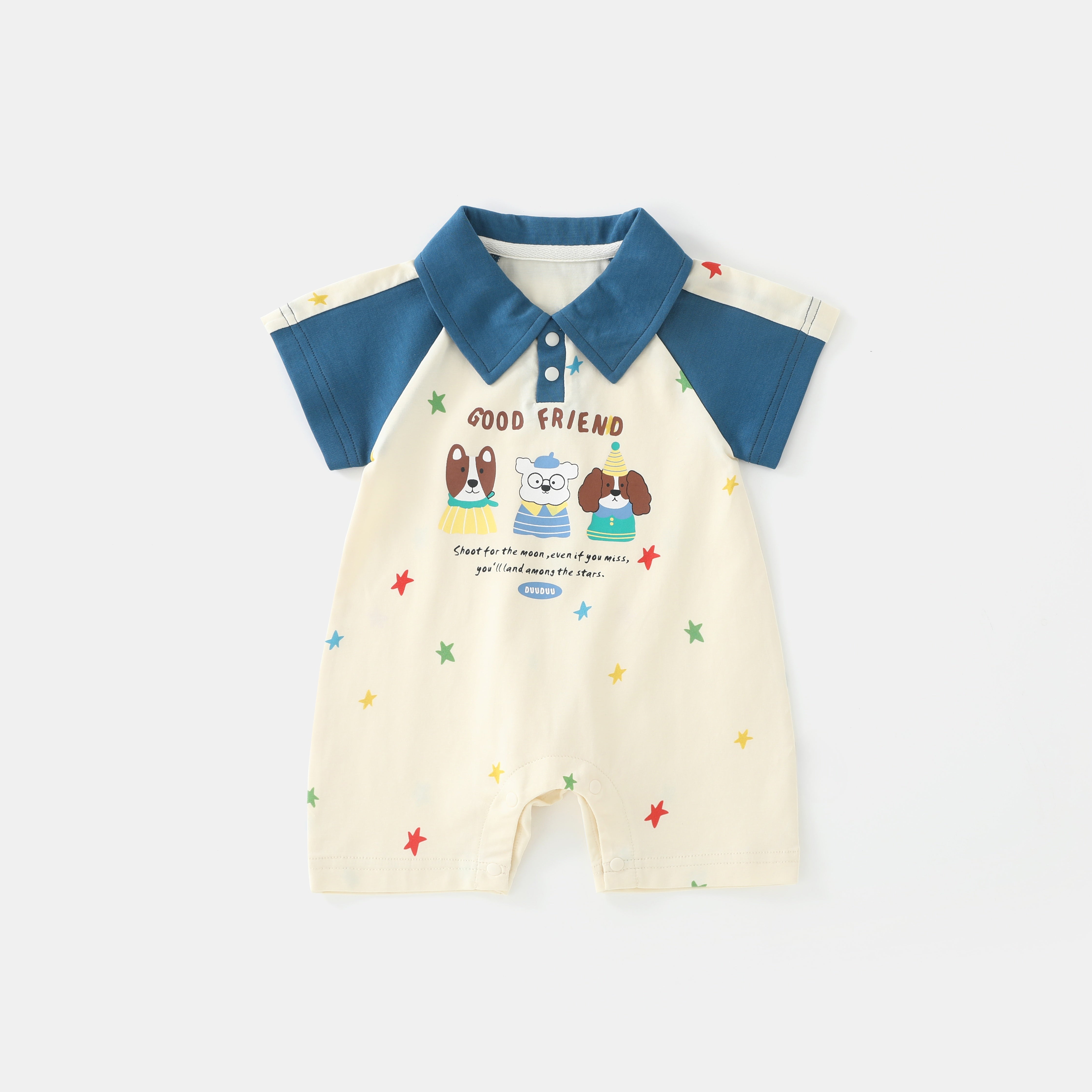 Three Dogs Weather Station Polo Jumpsuit Boy