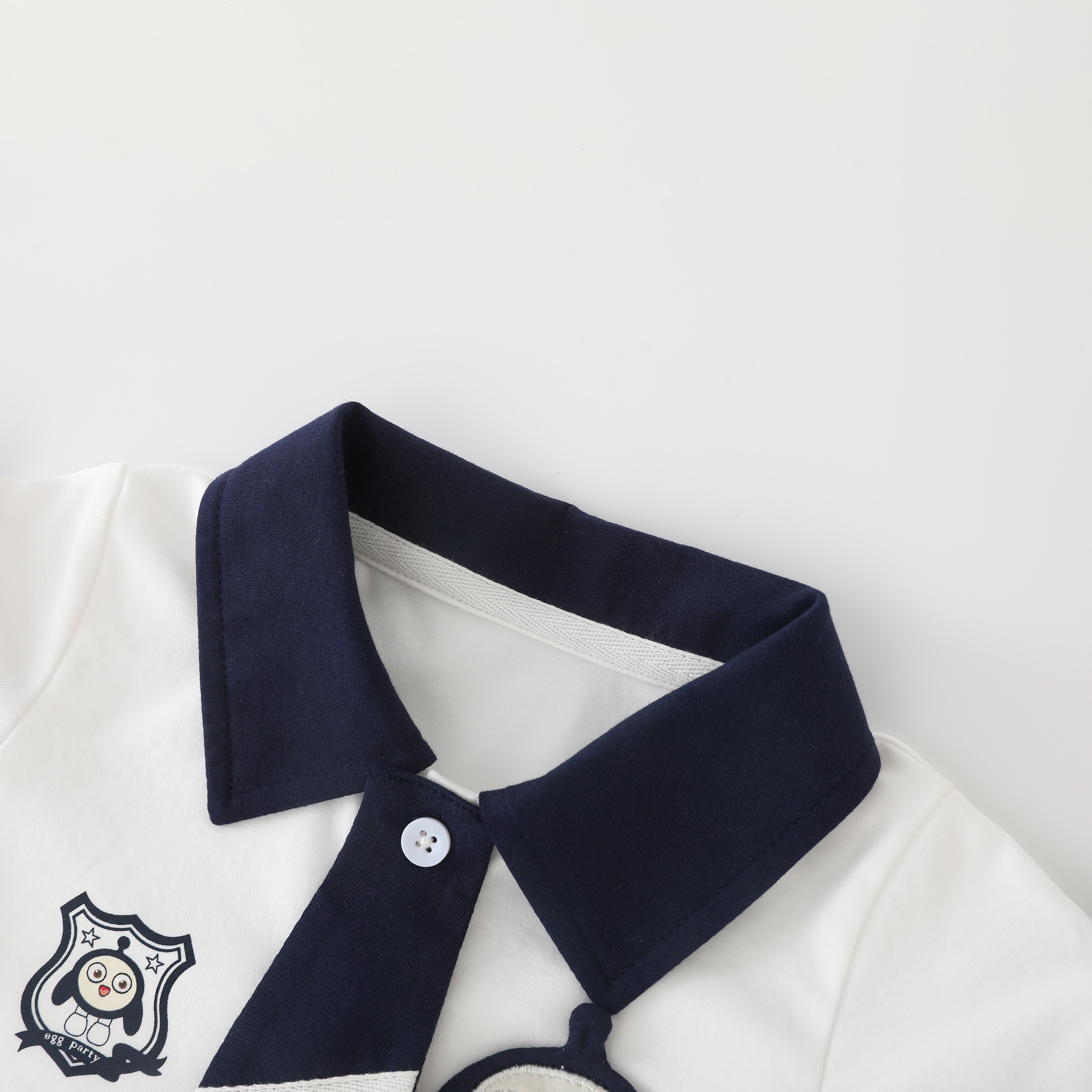 Egg Tie Polo Jumpsuit Boy