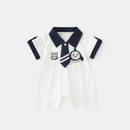 Egg Tie Polo Jumpsuit Boy