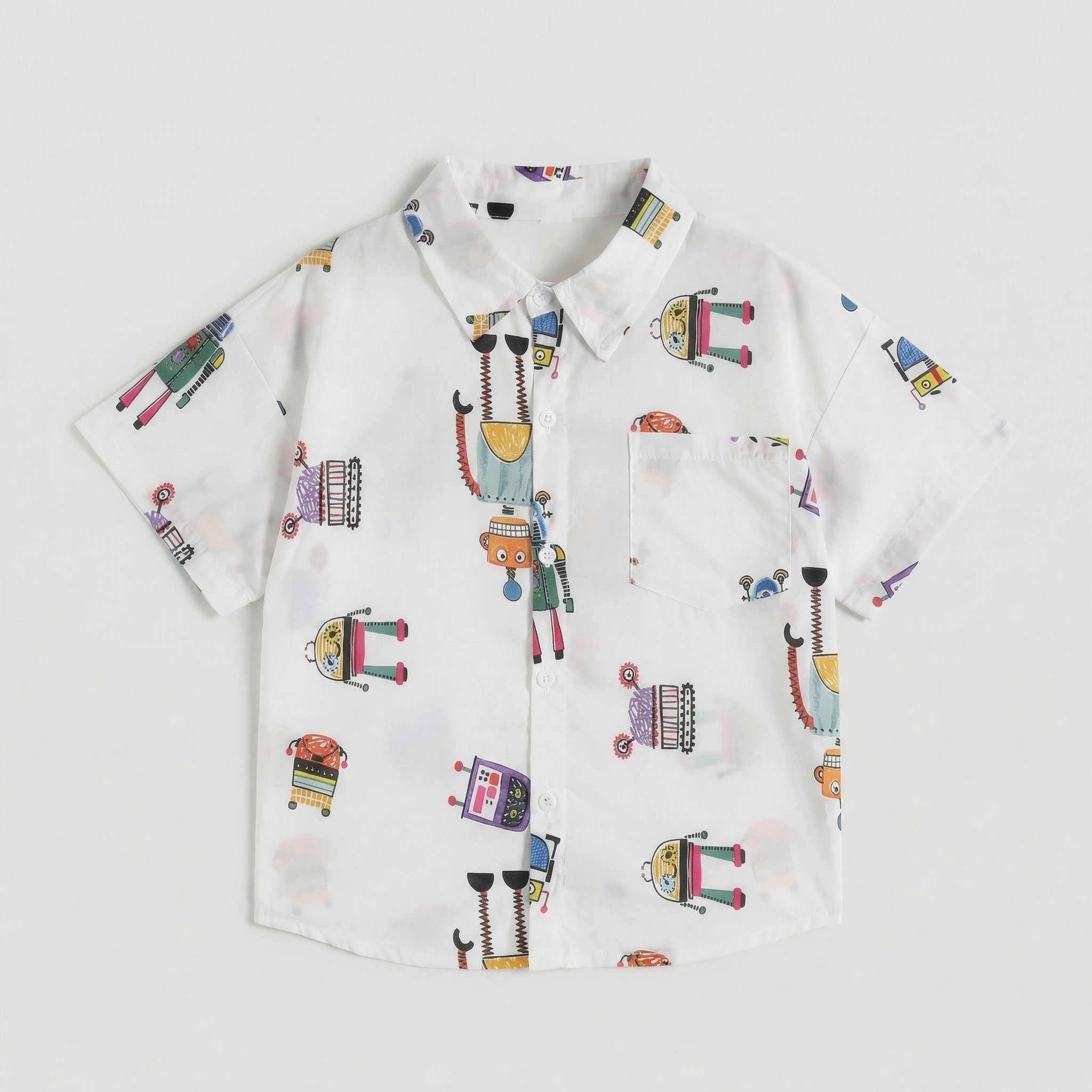 Robot Shirt Suit Boy