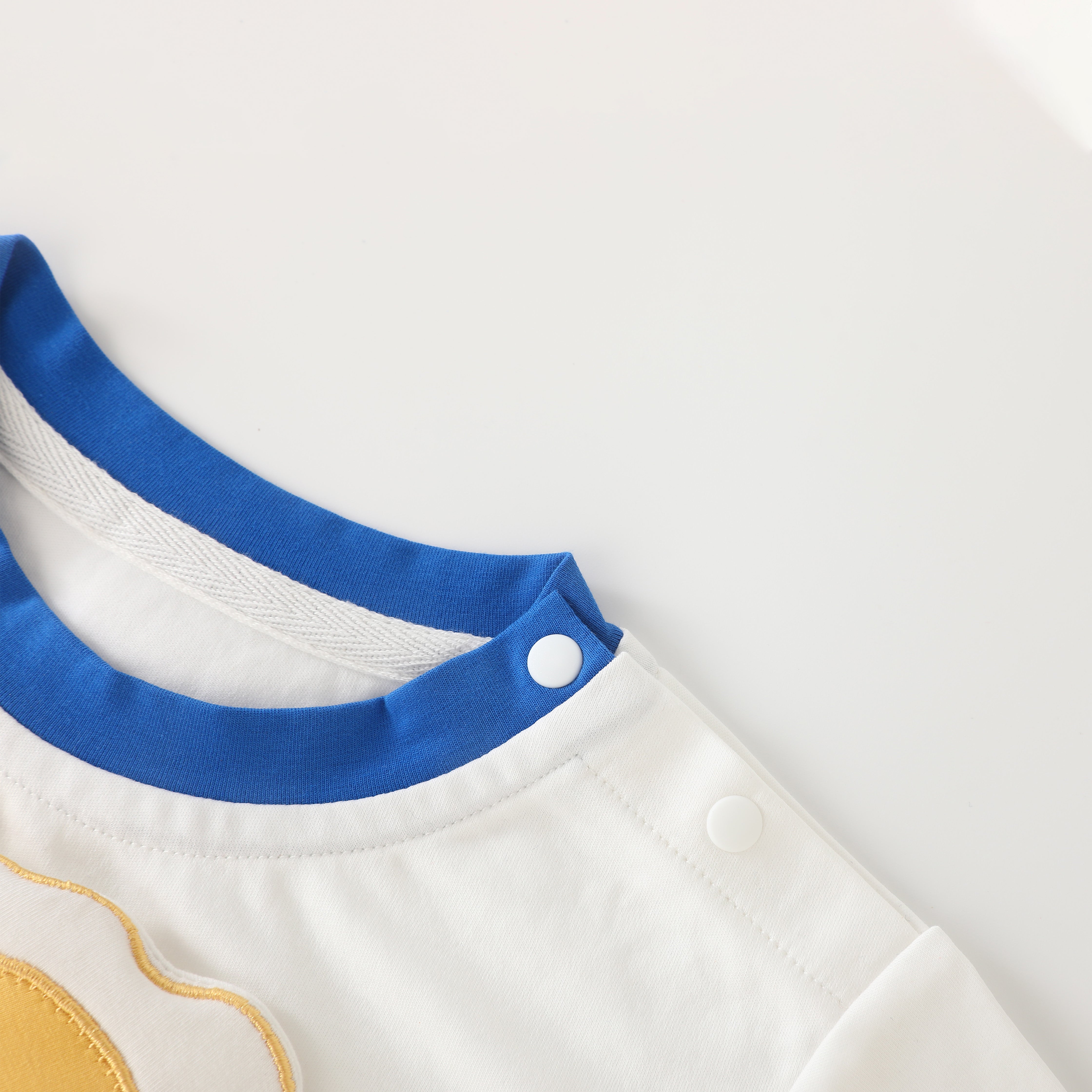 Smiling Fried Egg Short Sleeve Suit Boy