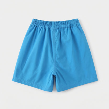 Playful Graphic T-shirt Suit Blue Boy