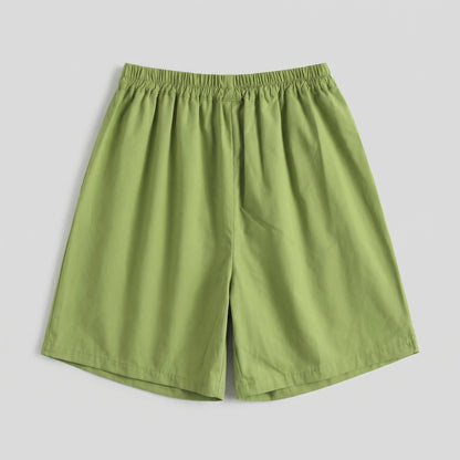 Playful Graphic T-shirt Suit Green Boy