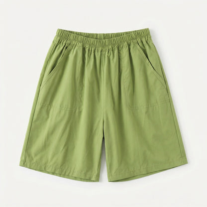 Playful Graphic T-shirt Suit Green Boy