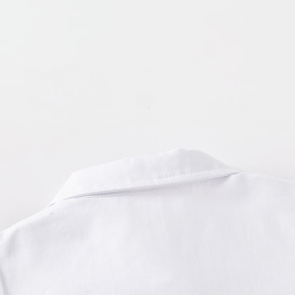 Stripe Faux Two-piece Vest Gentleman Jumpsuit For Party Boy