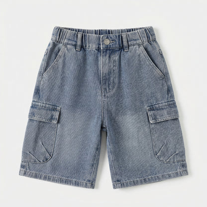 Double Side Pocket Denim Denim Blue Boy