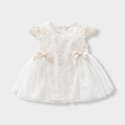 Chinese Style Lace Tulle Dress Girl