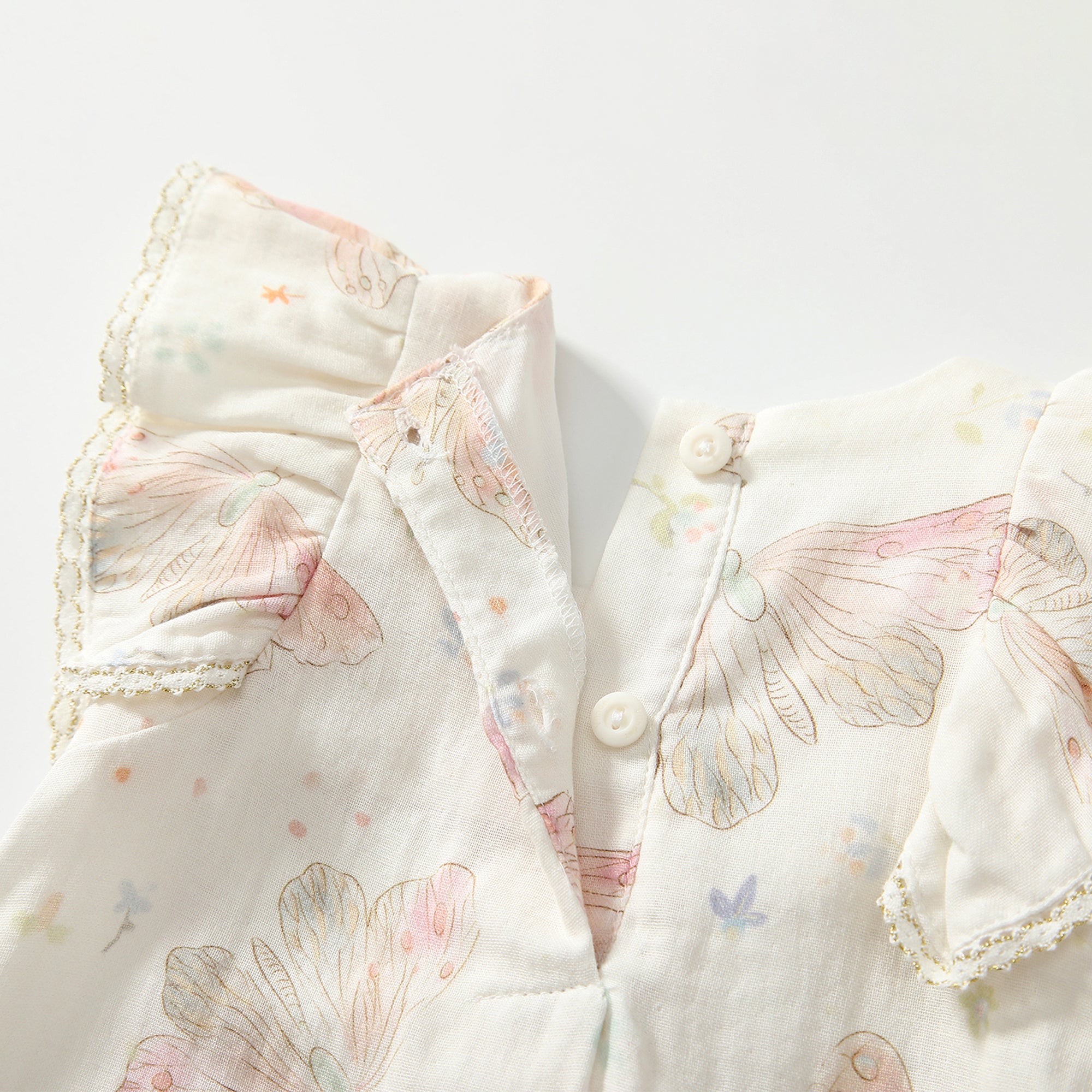 Butterfly Print Jumpsuit Girl