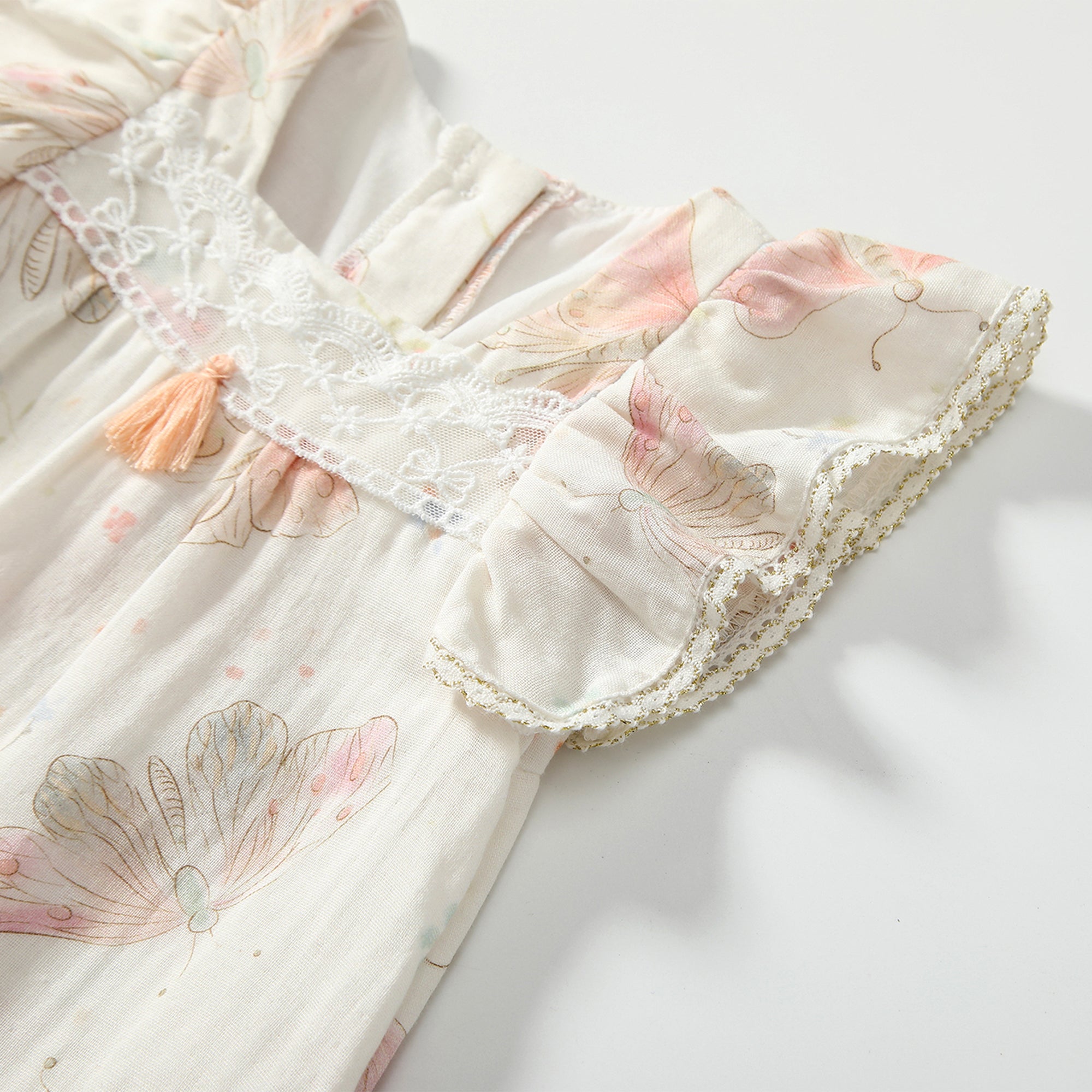 Butterfly Print Jumpsuit Girl