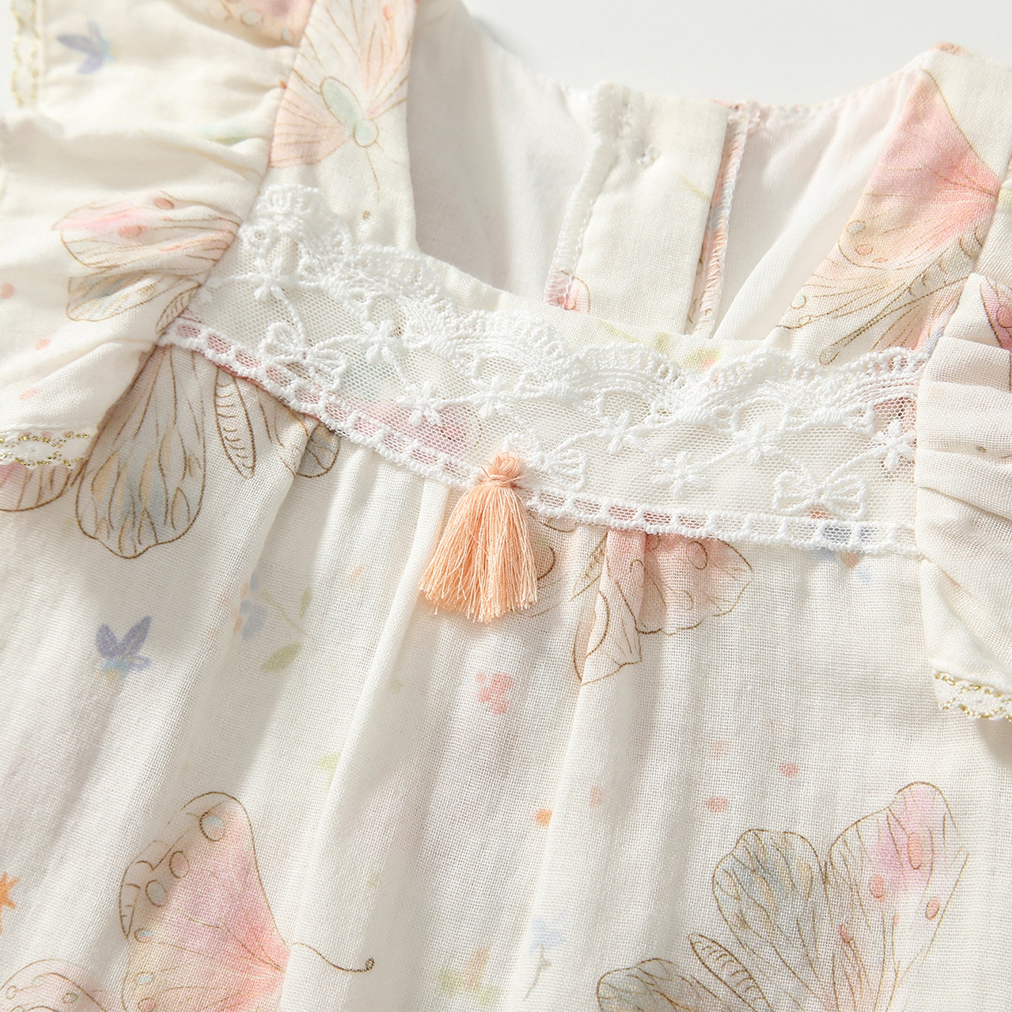 Butterfly Print Jumpsuit Girl