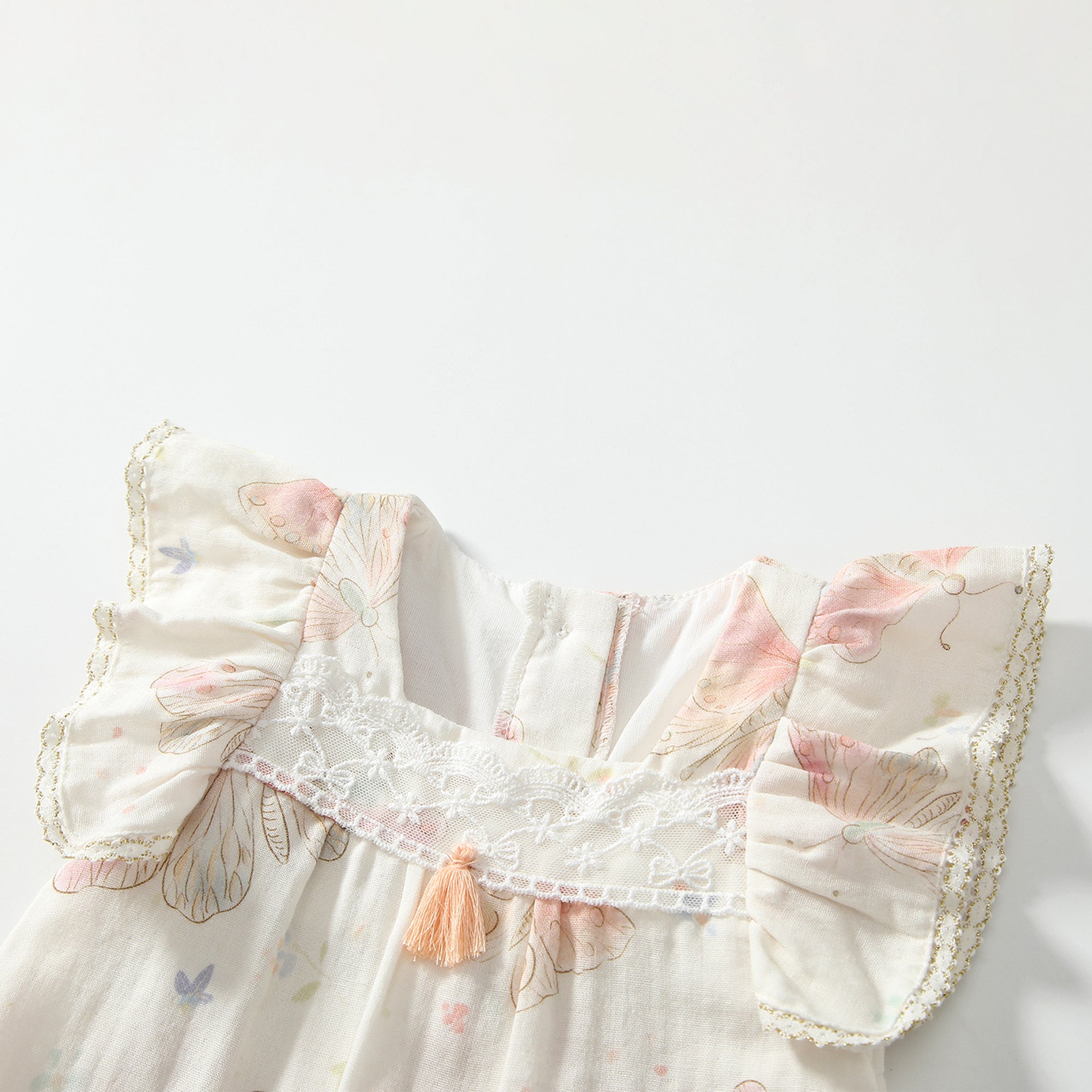 Butterfly Print Jumpsuit Girl