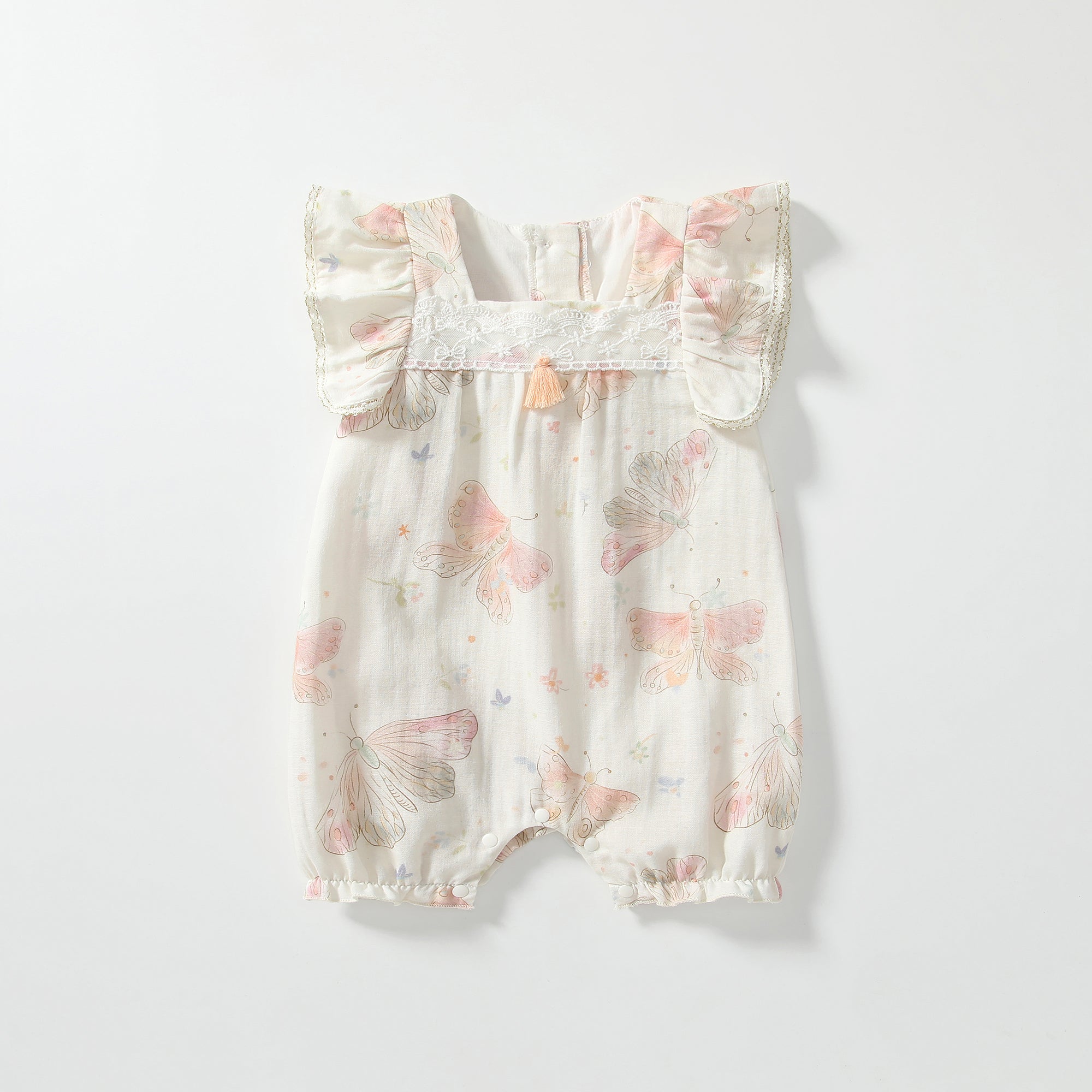 Butterfly Print Jumpsuit Girl