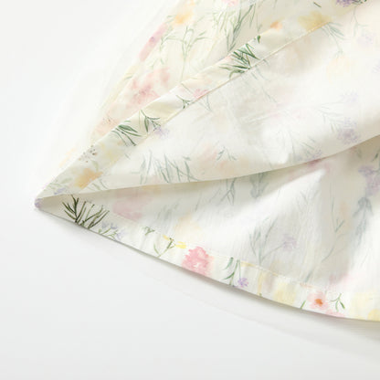 Printed Tulle Dress Girl