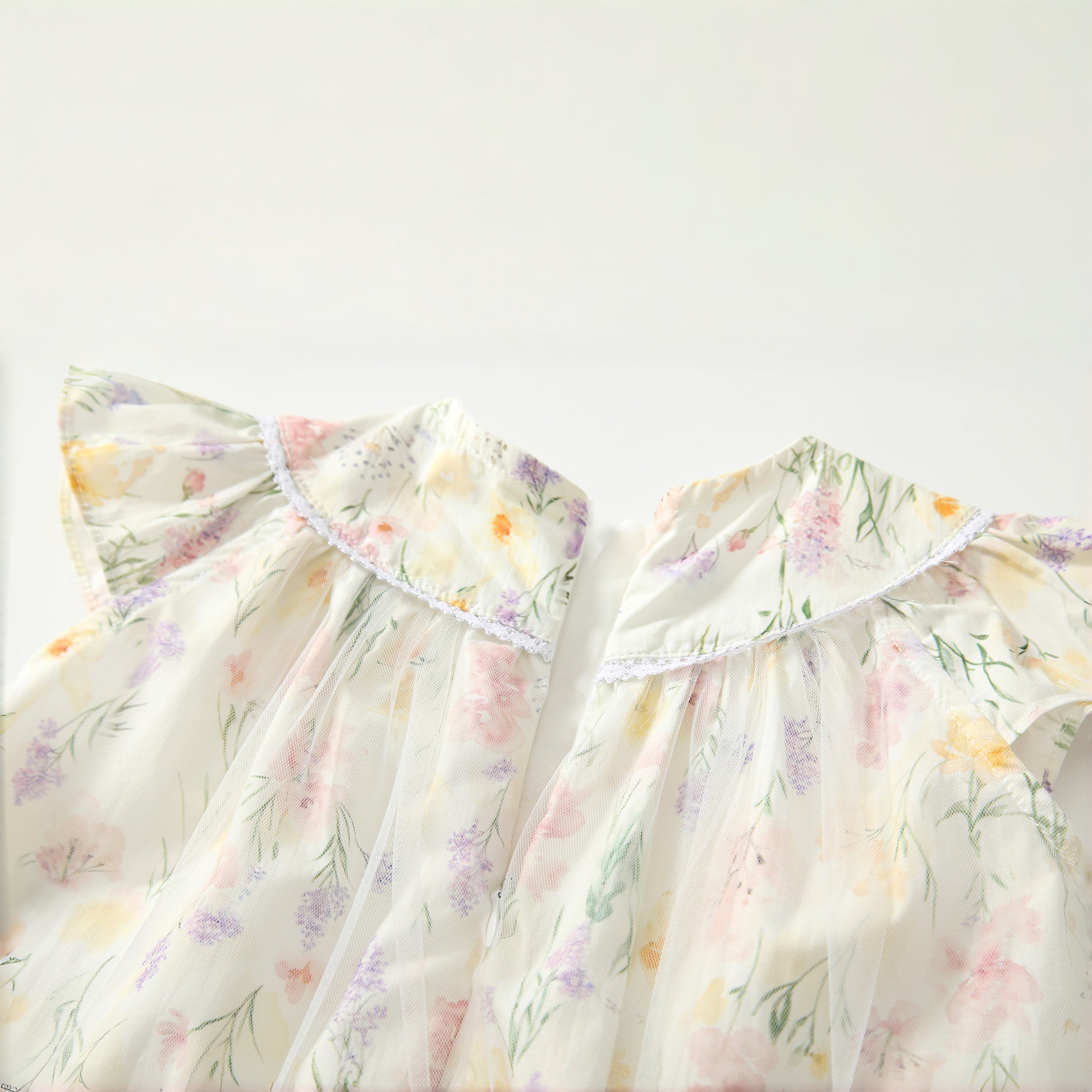 Printed Tulle Dress Girl