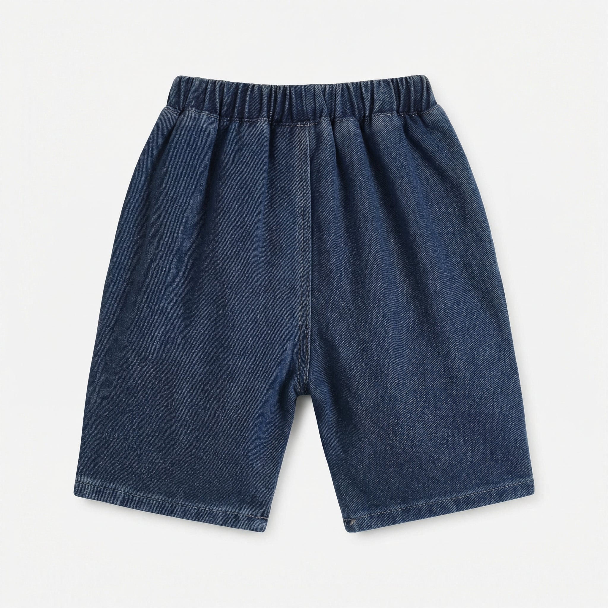 Oval Pocket Denim Shorts Denim Boy