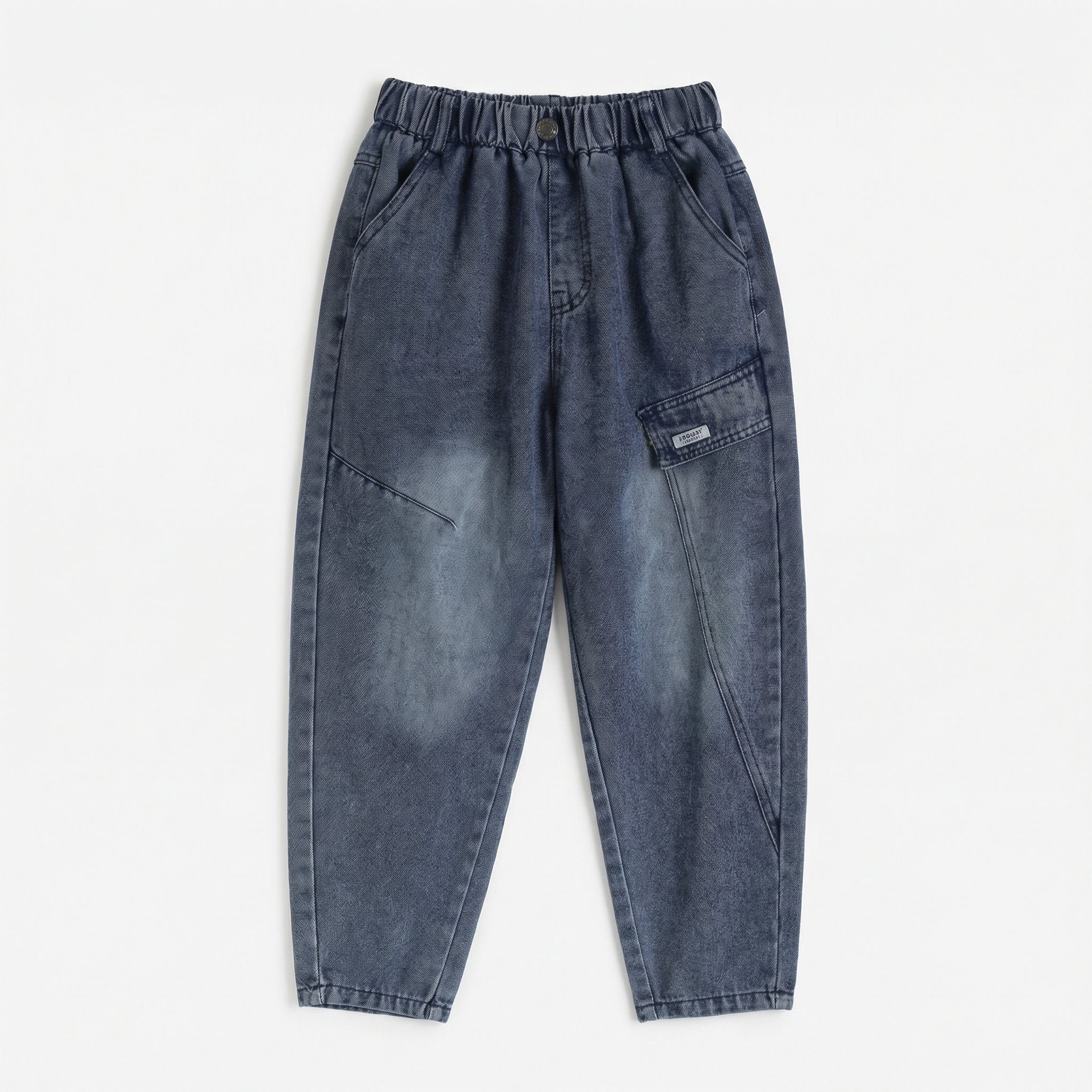 3D Tailored Denim Harem Denim Boy