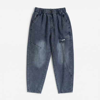 3D Tailored Denim Harem Denim Boy