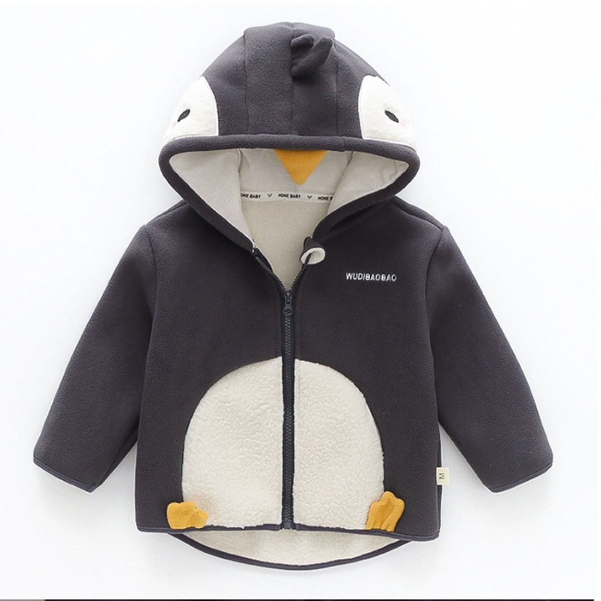 Children's fleece jackets, children's clothing, boys and girls' clothes, plush and thickened baby autumn clothing