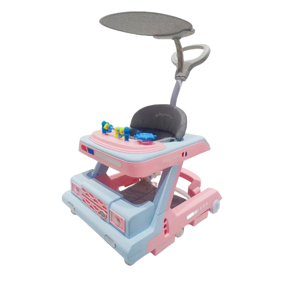 Adjustable Baby Walker with Multiple Color Options