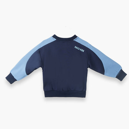 5-10 Years Colorblock Crewneck Sweatshirt