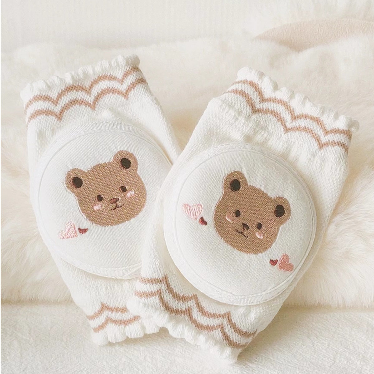 Embroidered Baby Knee Pads
