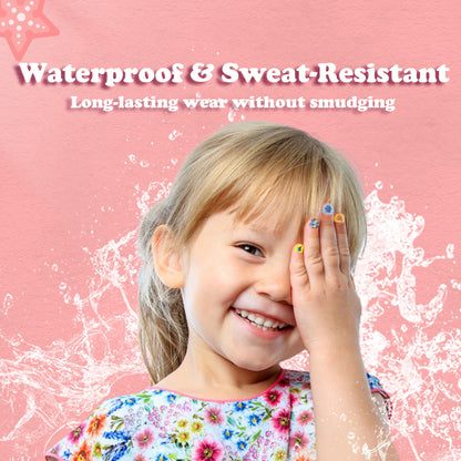 Girls Garden & Underwater World Nail Stickers