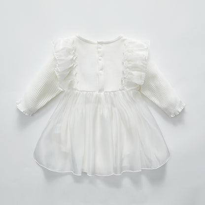 0-18 Months Tulle Dress Style Romper