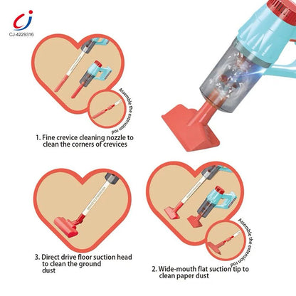 Simulated home cleaning set