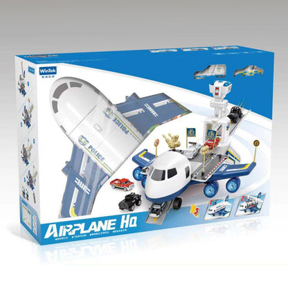 Police Aircraft Mobile Headquarters Toy