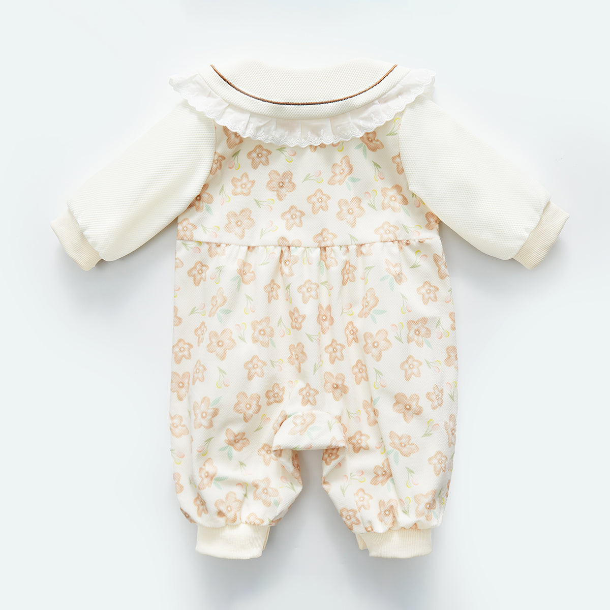 3-18 Months Cotton Double-Layer Romper