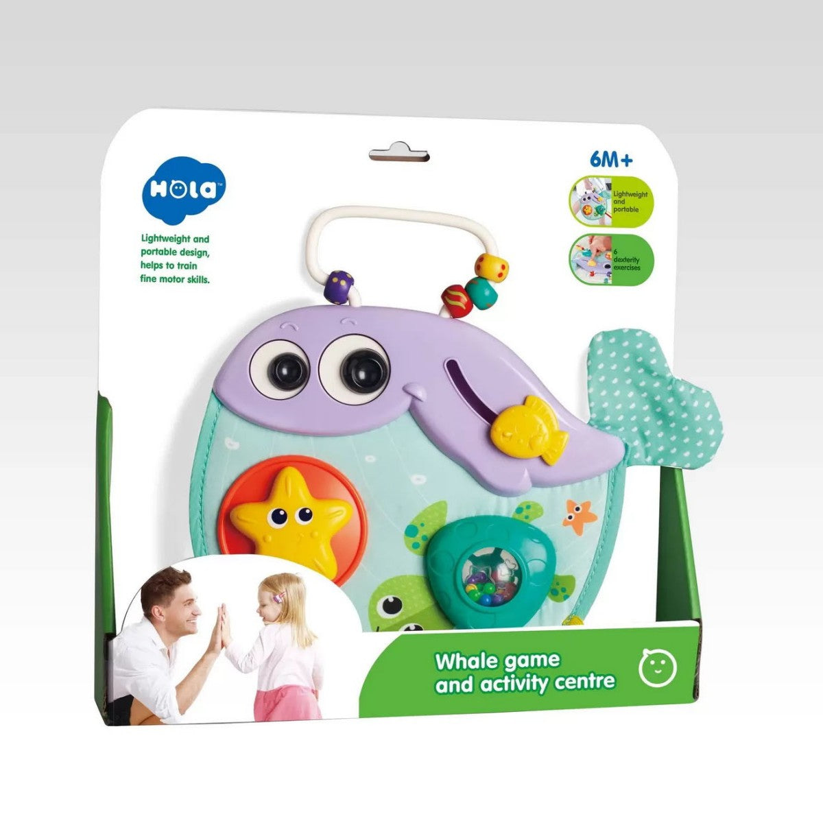 Whale-Shaped Interactive Exploration Tray