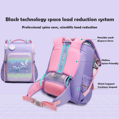 Elastic Stress-Relief Back-Protection Backpack