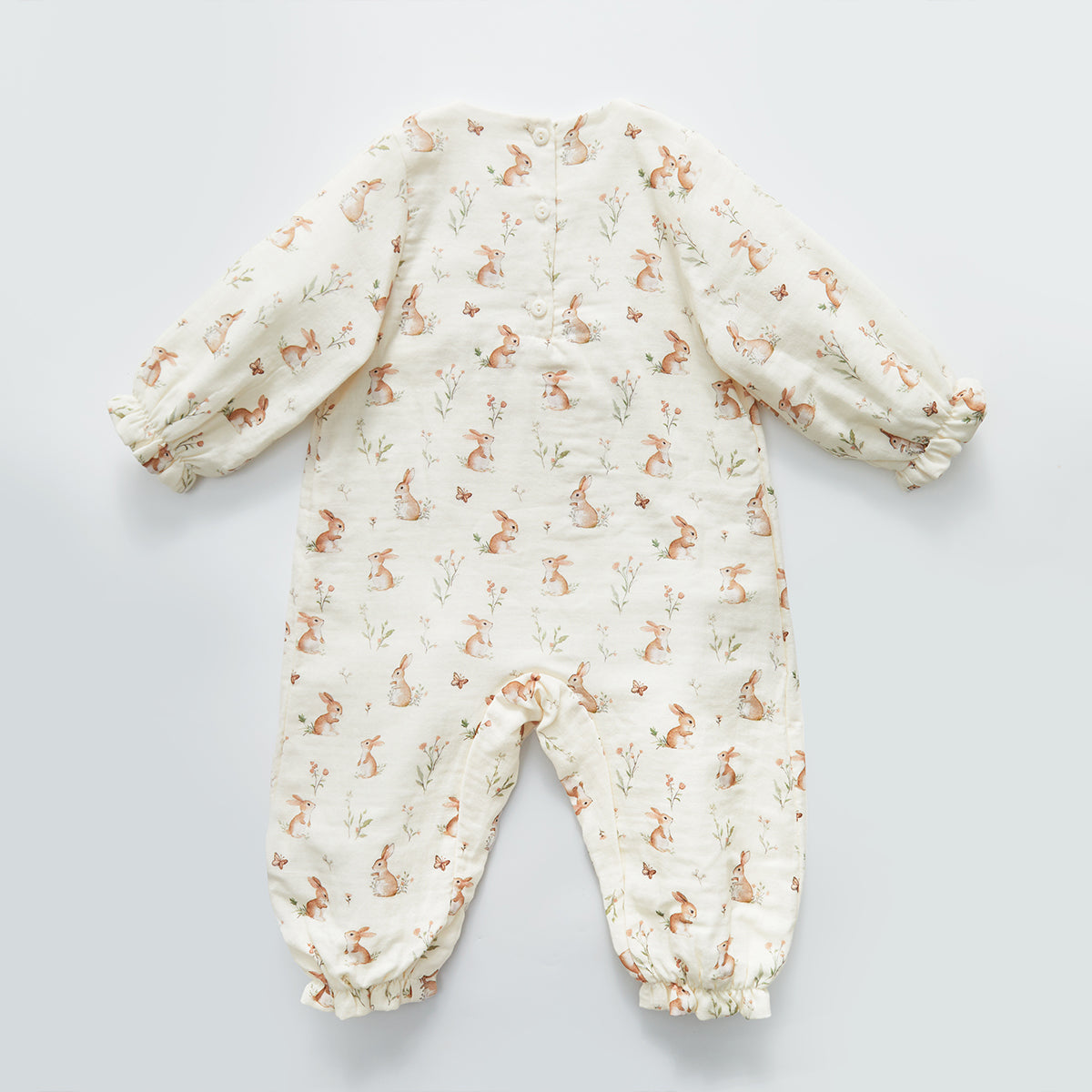 3-18 Months Cotton Bunny Romper