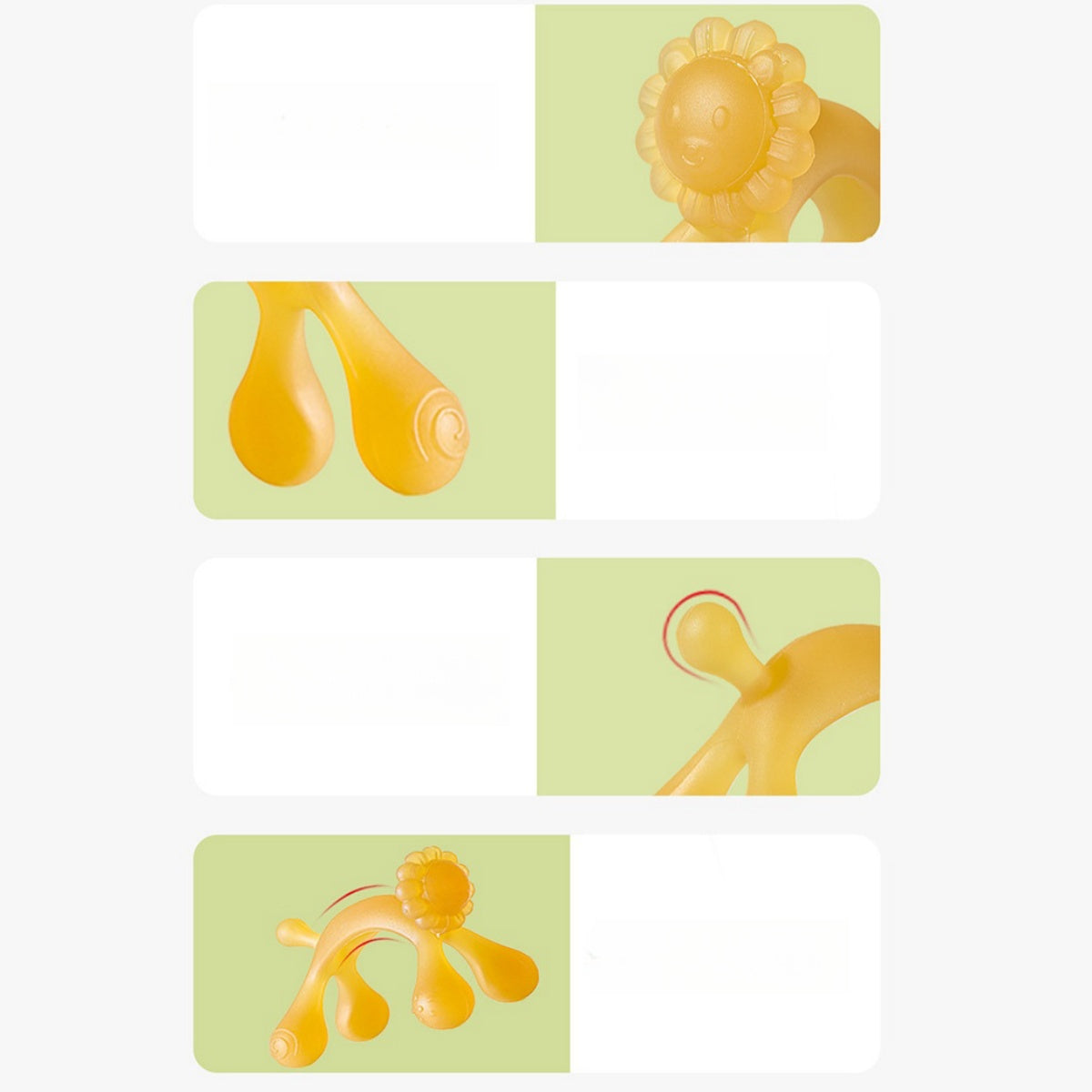 Lion-shaped Baby Teething Toy