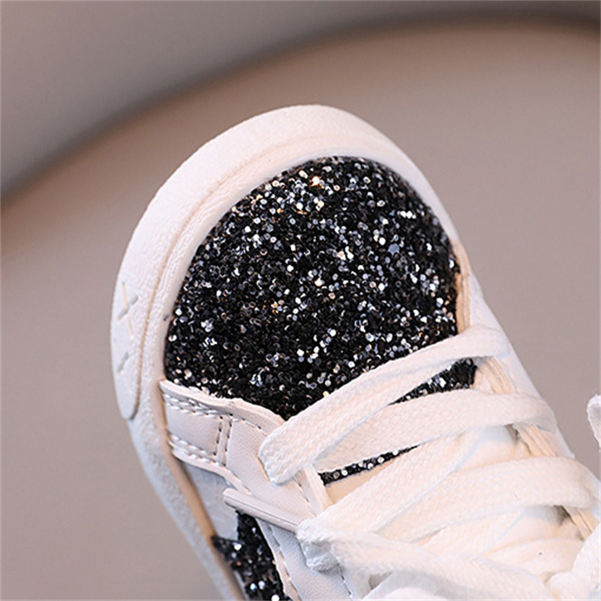 Toddler girls autumn sweet fashion style sequined star style low-top sneakers