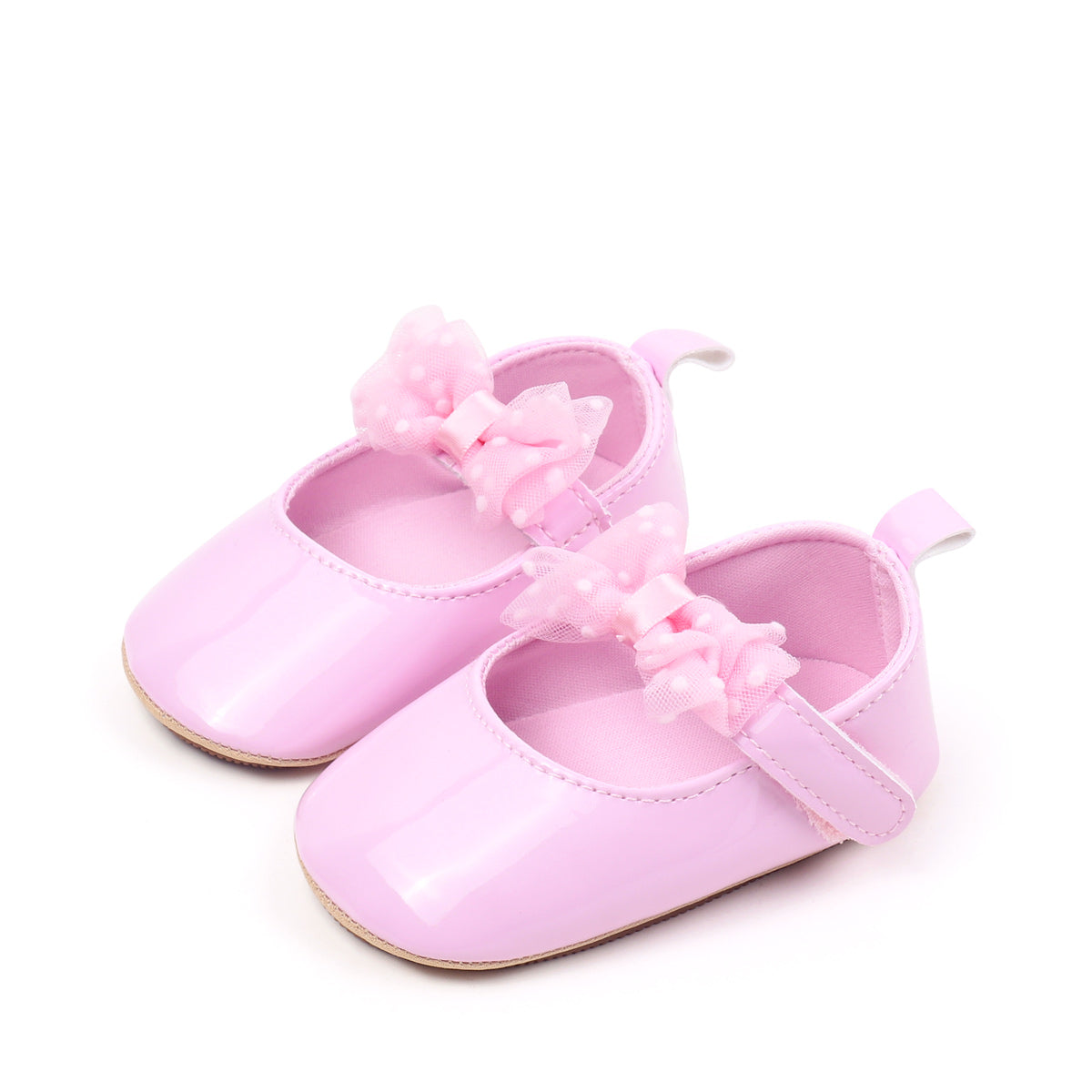 Toddler shoes mesh bowknot soft sole non-slip outdoor princess shoes