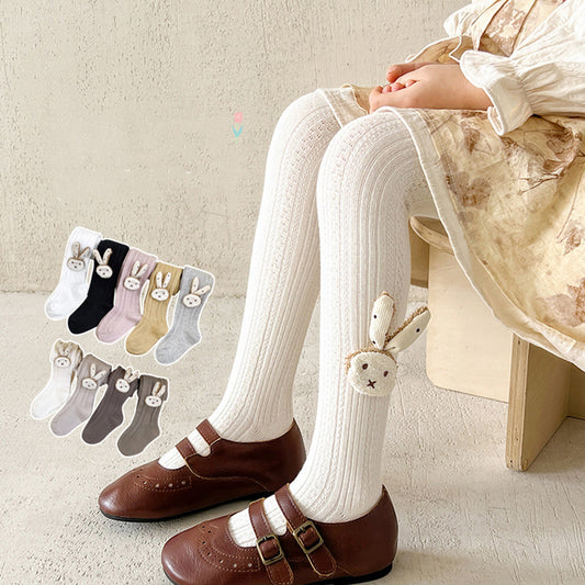 Girls bunny tights