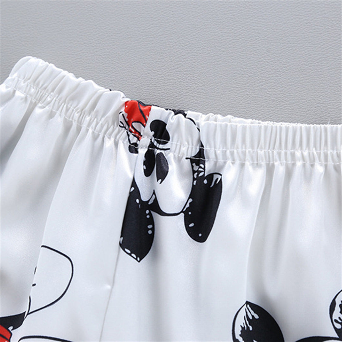 Summer new ins children's home clothes air-conditioning clothes ice silk pajamas short-sleeved trousers suit