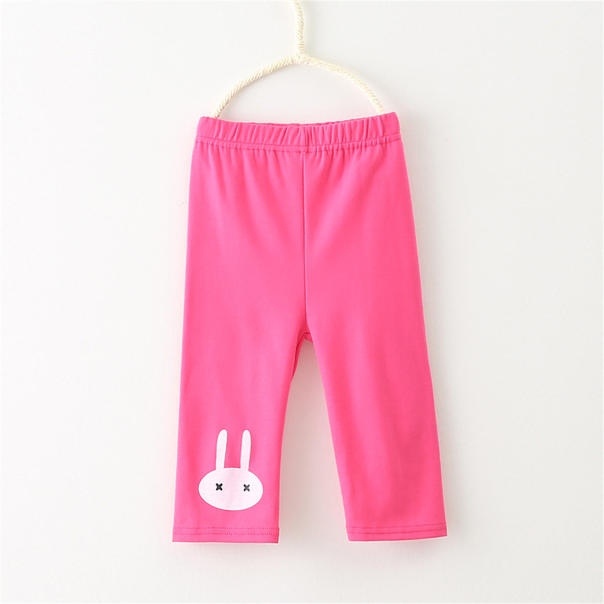 Summer all-match cartoon rabbit five-point girls leggings cotton pants children's shorts