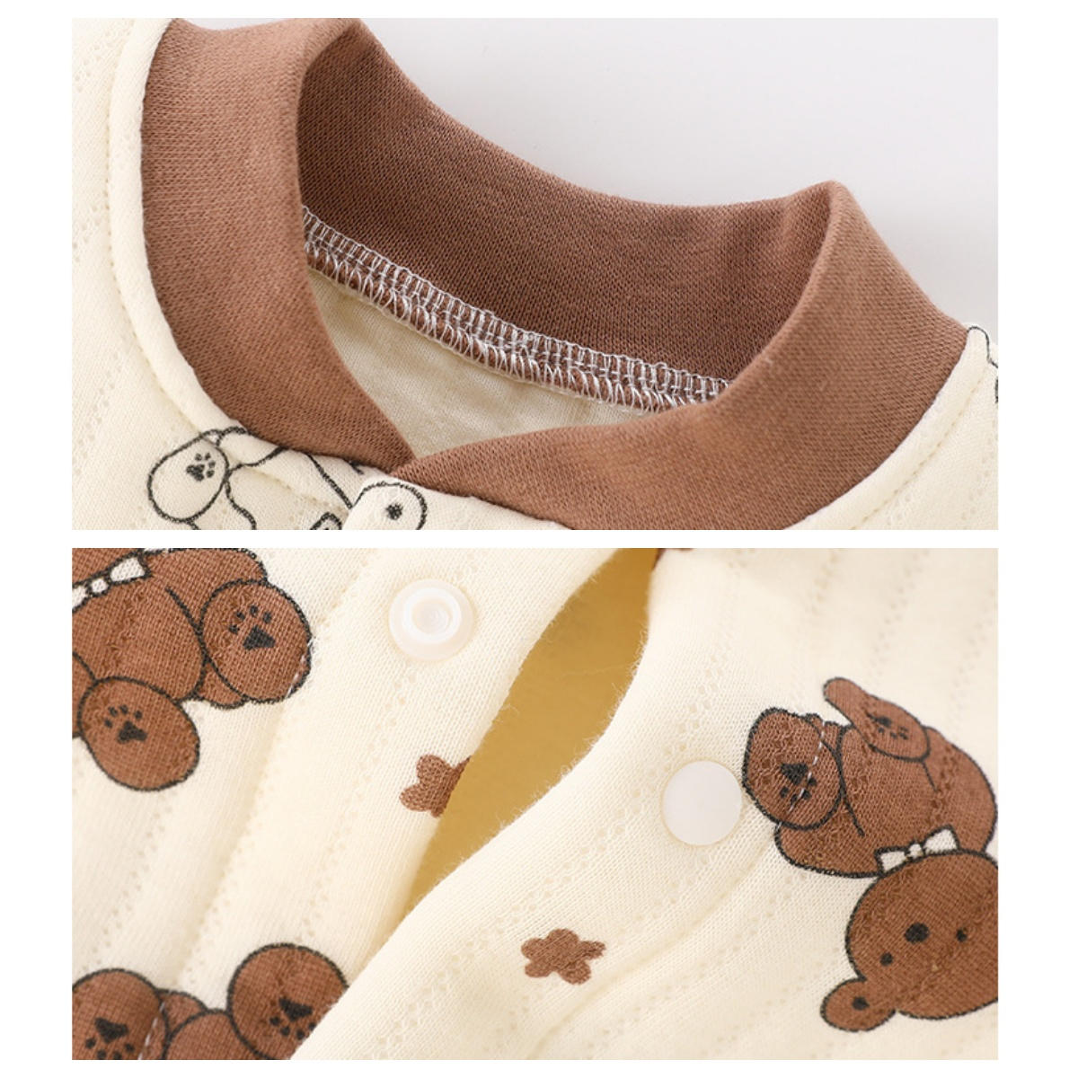 Baby Autumn and Winter Split Cotton Sandwich Set