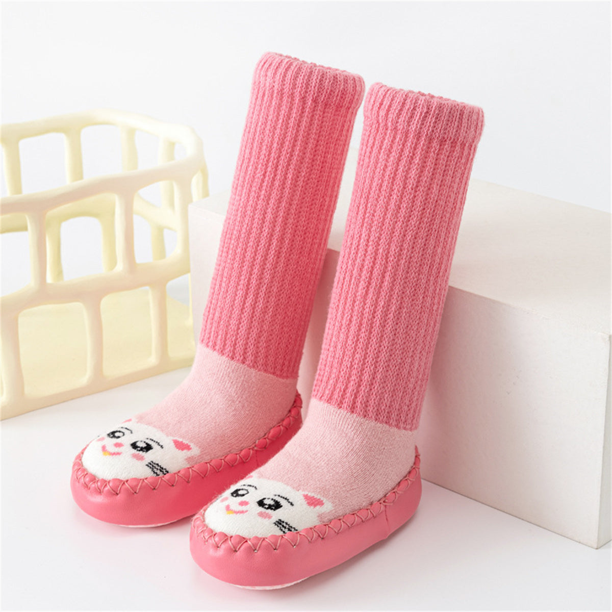 Children's cartoon pattern anti-slip socks