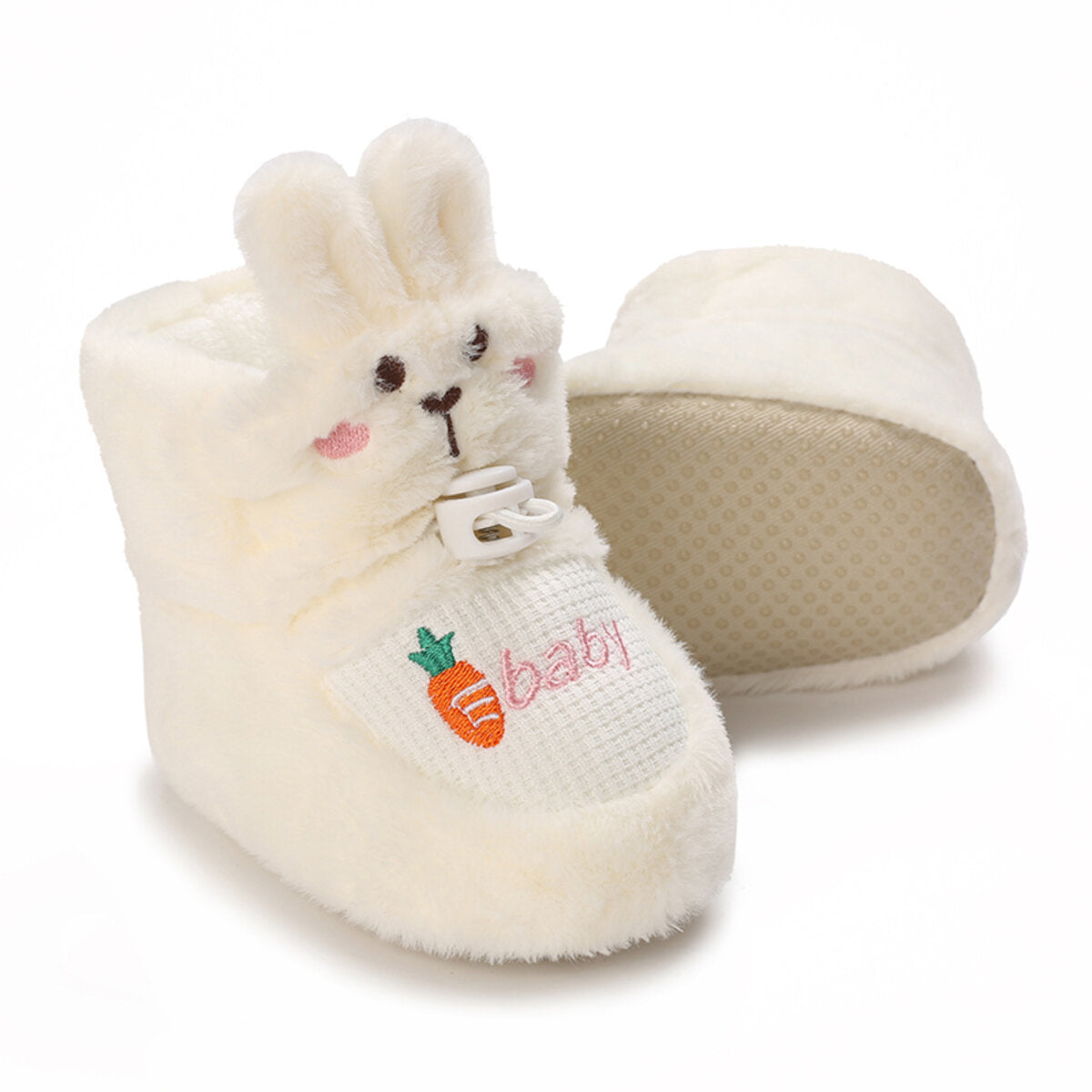 Baby cartoon rabbit cotton shoes