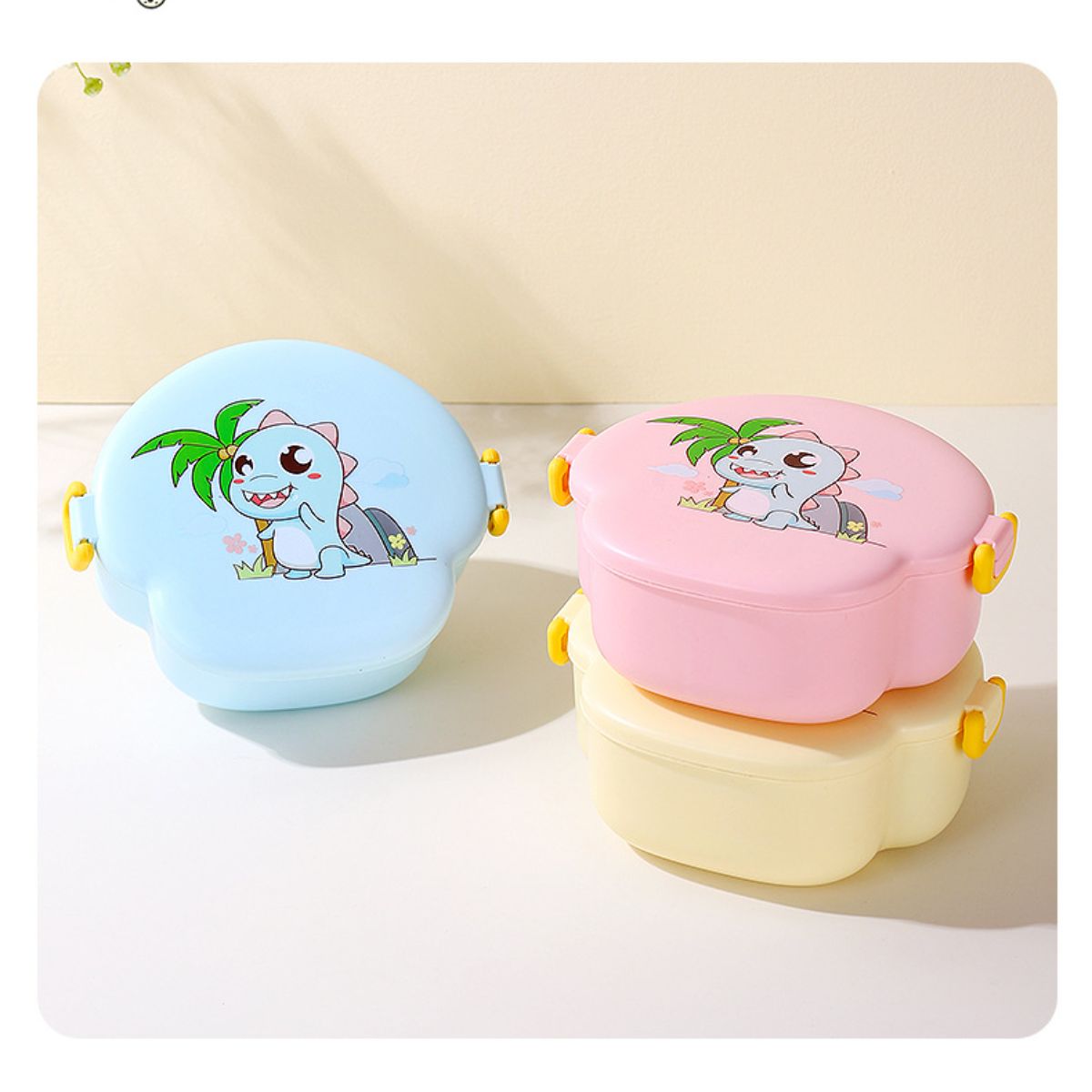 Food grade baby food lunch box children's cartoon lunch box