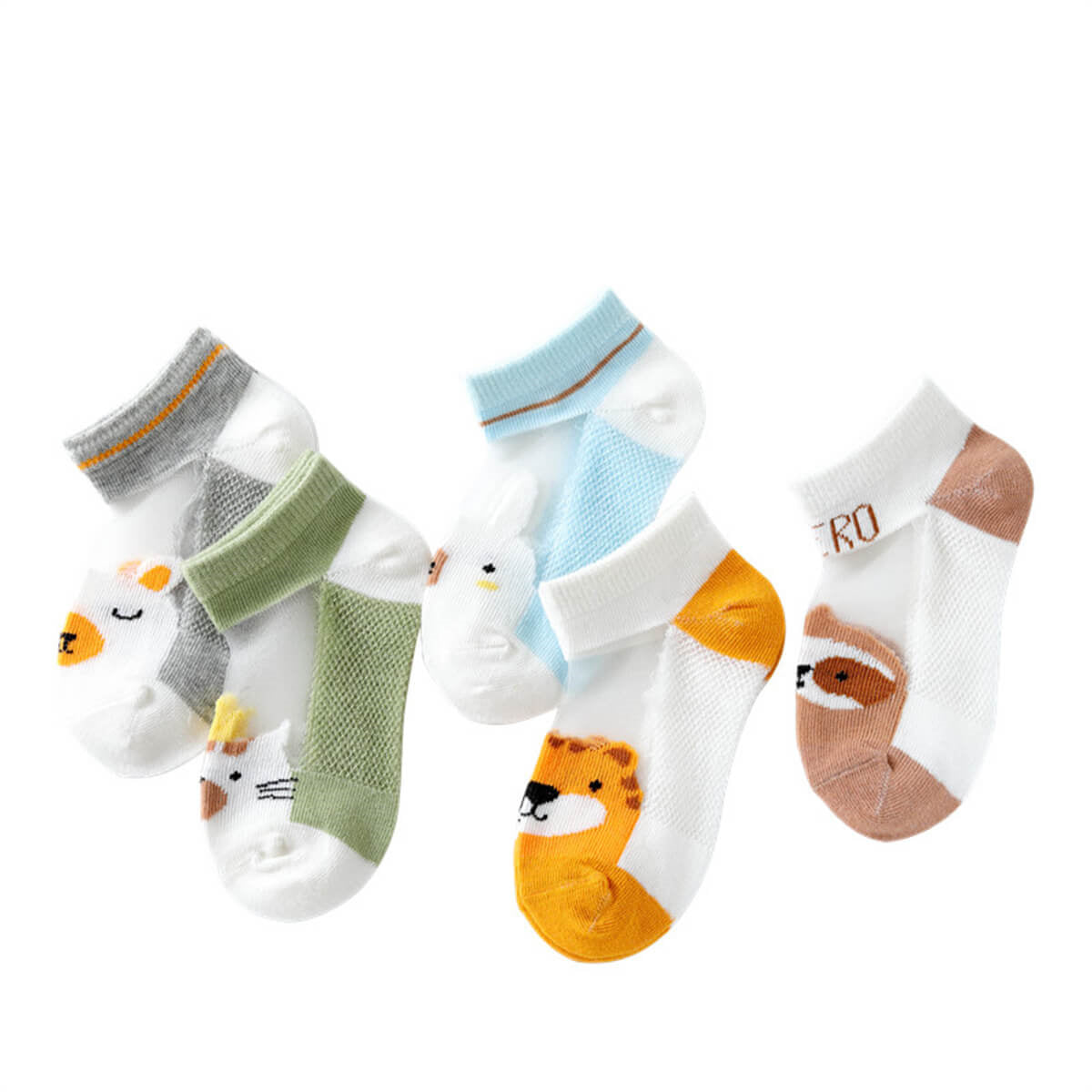 5pcs Sweet Children's Socks