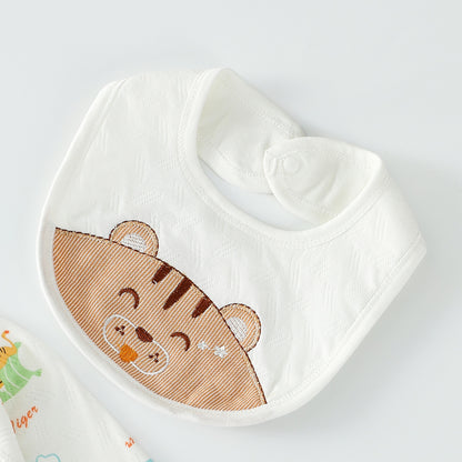 Simple Animal Print Romper