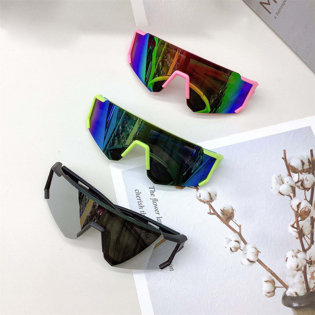 Children's fashion cool travel cycling sports sunglasses