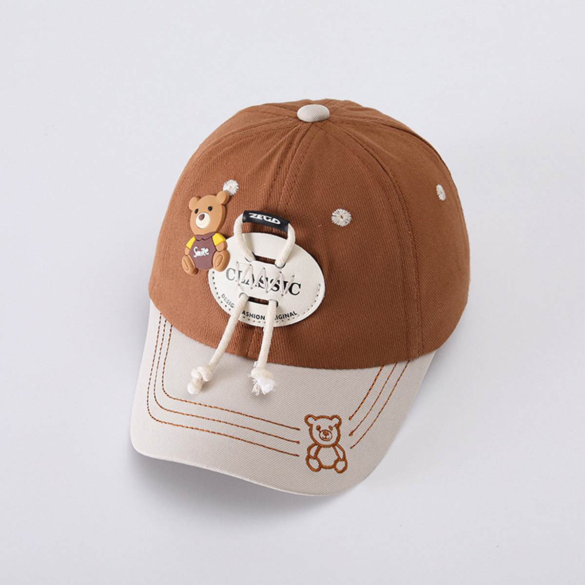 Children's cartoon cute bear cap